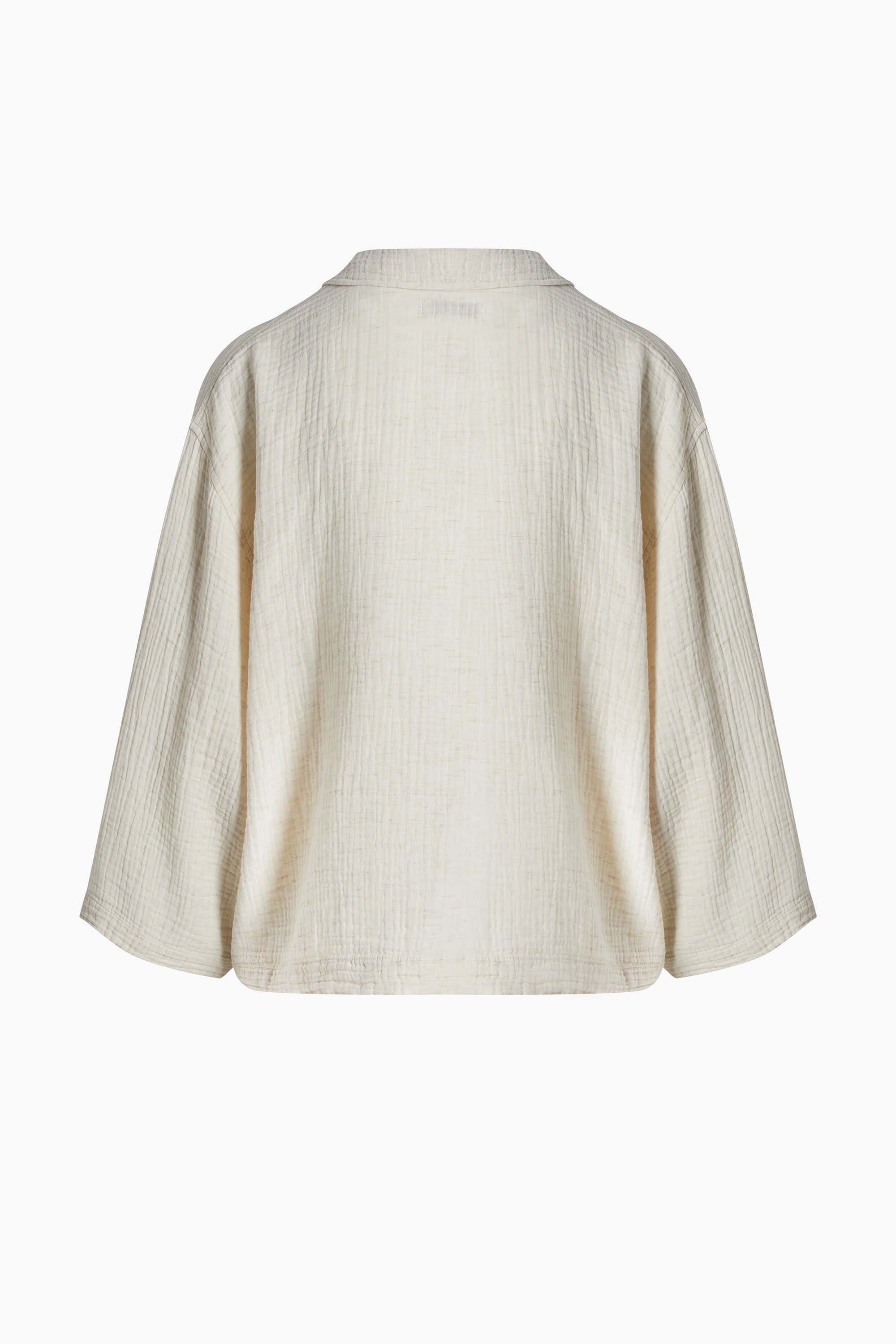 Crinkle Keten Gömlek