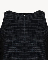 Crinkle Siyah Crop Top