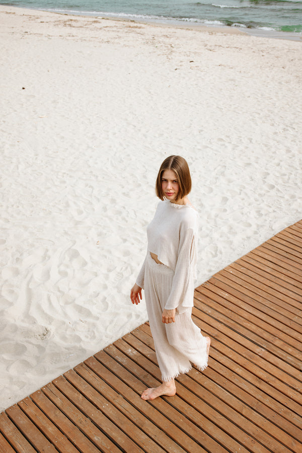 Kenevir Transparan Pantolon