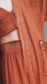 Kahverengi Üçgen Büstiyer