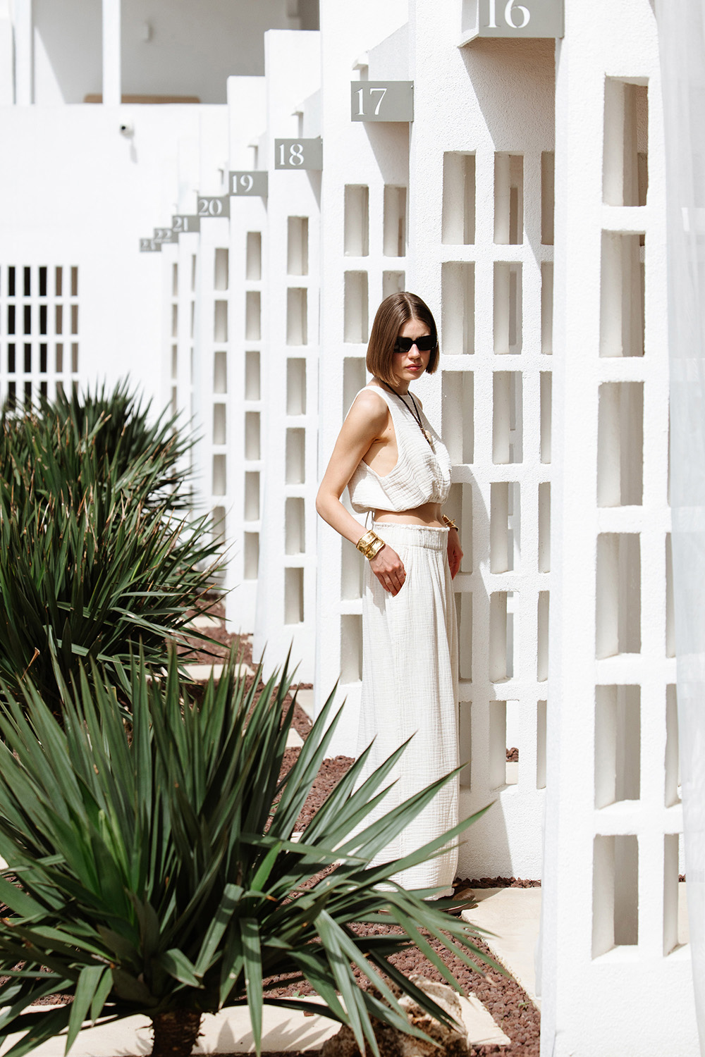 Crinkle Kolsuz Crop Top