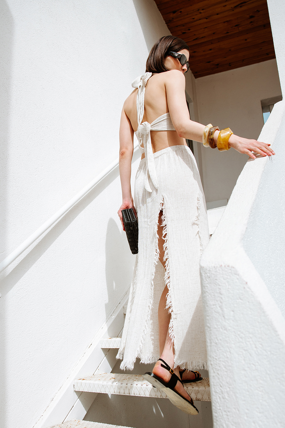 Kenevir Bağlamalı Bra