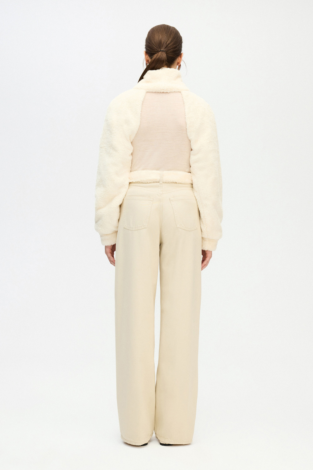 Sherpa Bolero Blouse