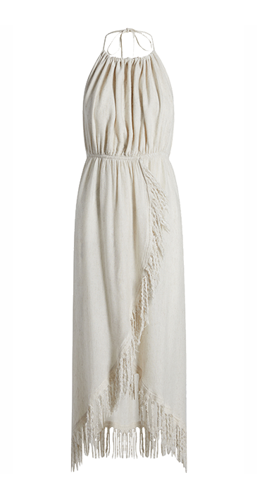Hemp Halter Neck Dress